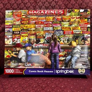 Springbok Comic Book Heaven Puzzle - 1000 Pieces